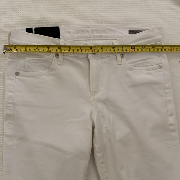 Citizens of Humanity Aveden Ankle skinny Women's White Jeans size 26 - Picture 10 of 14